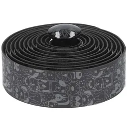 CICLOVATION Lenkerband Leather Touch Minimalism Happy Dogs | schwarz
