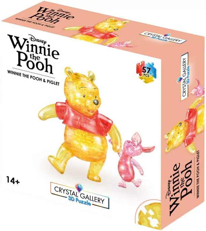 Cast Puzzle Puzzle 3D Crystal Gallery Disney Winnie et porcinet 57pcs