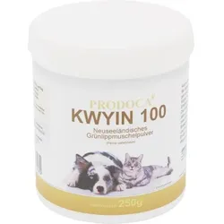 GRÜNLIPPENMUSCHEL KWYIN 100 Pulver f.Hunde/Katzen 250 g