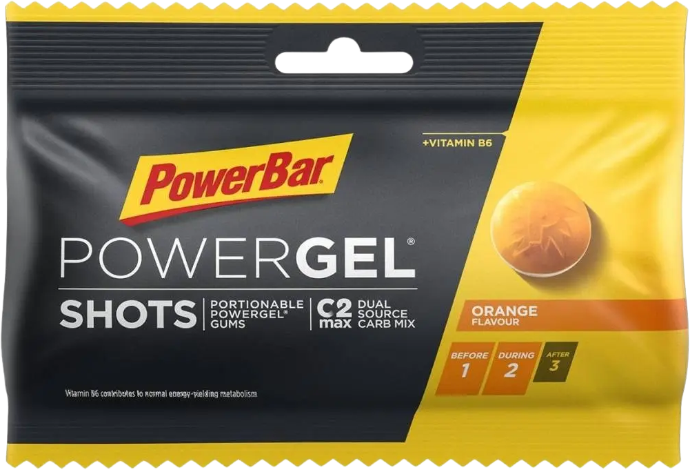 Powerbar Energiegel Shots Orange