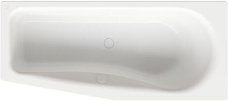 Bette BetteLuna Badewanne 2750-287 starwhite, 170x75x45cm, Schräge Fußende links