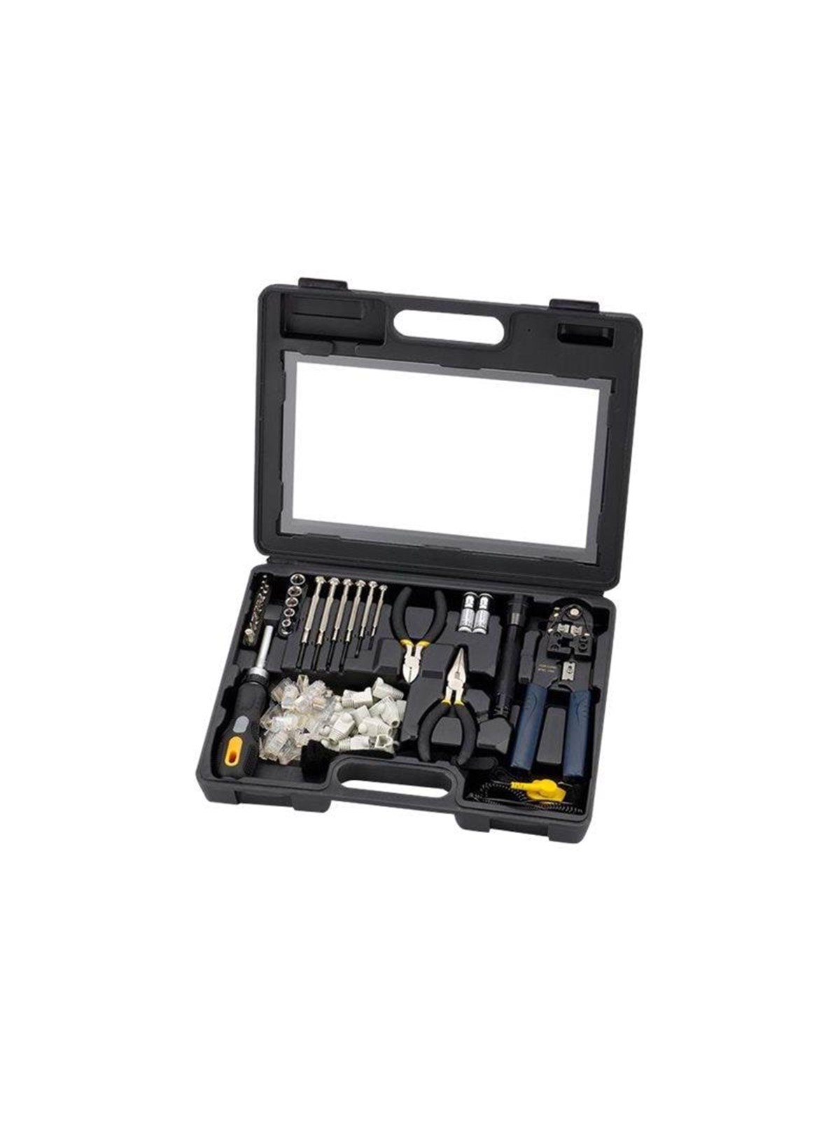 Deltaco Sprotek STK-985 Tool kit for computers and network cables black