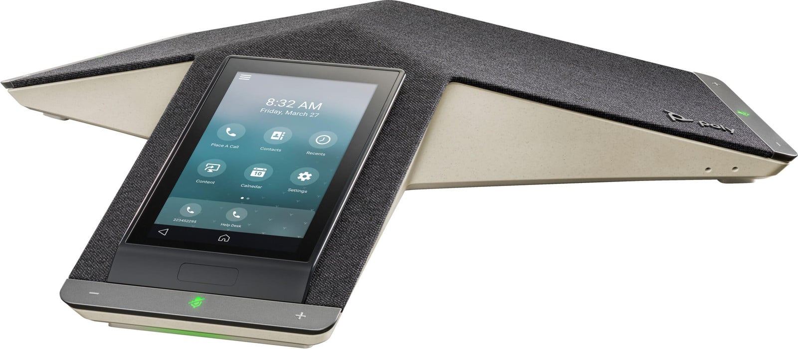 HP Poly Poly Trio C60 NR VoIP-conferentietelefoon met Bluetooth en Wi-Fi - Zwart