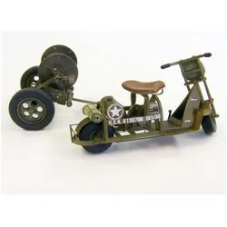 Plus Model U.S. airborne scooter with reel