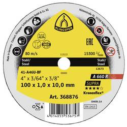 Klingspor A 660 R Supra 368880 Trennscheibe gerade 76 mm 40 St. Stahl, Edelstahl