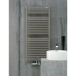 Zehnder Design-Heizkörper Troja TG-120-060-05, 1148x35x600 mm, Titane, Pulverlackierung nach Wunsch