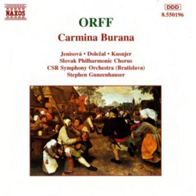 Carmina Burana - Jenisova,Dolezal,Kusnjer, CD