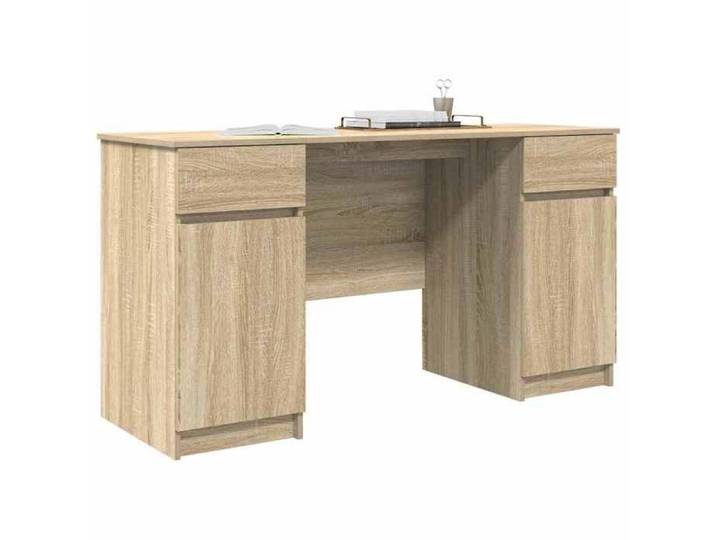 En soldes - Bureau debout - Beige Bureau d'étude - Charge 50kg - Chêne sonoma 140x49x76cm Bois d'ingénierie_2344