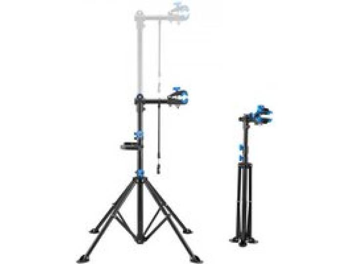 VEVOR Fahrradreparaturständer Fahrradmontageständer (29,9 kg belastbar) mit 835-1440 mm einstellbarer Höhe & magnetischer Werkzeugablage, faltbarer Wartungsständer für Mountainbikes Road Bike