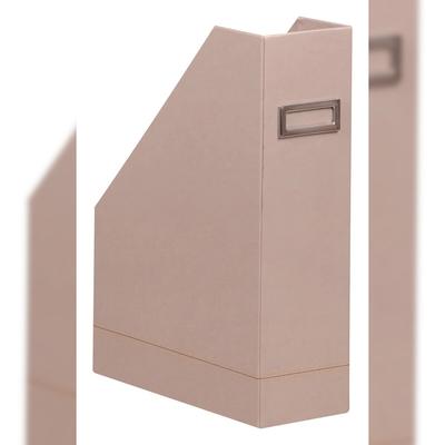 Rhodiarama Stehsammler aus Kunstleder, 10x25x31cm - Hauch von Rosa 194545C