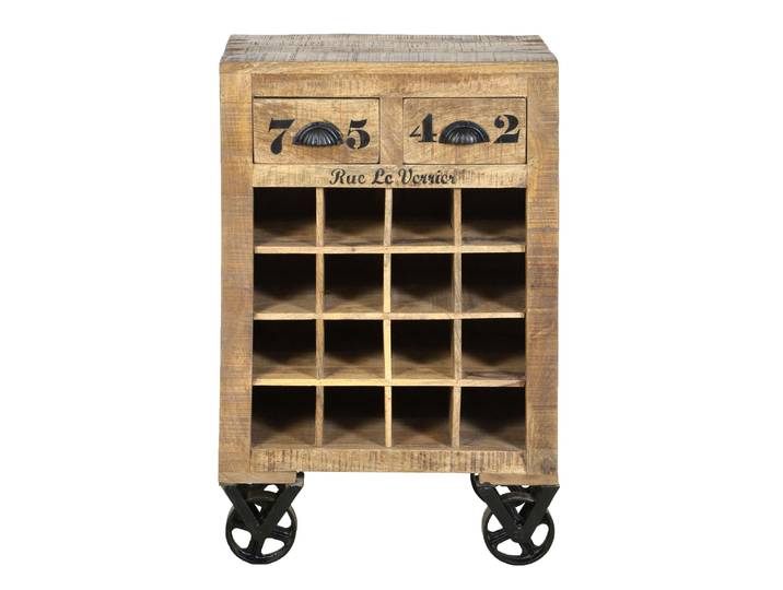 SIT Möbel RUSTIC Wein-Kommode lackiertes Mangoholz mit starken
