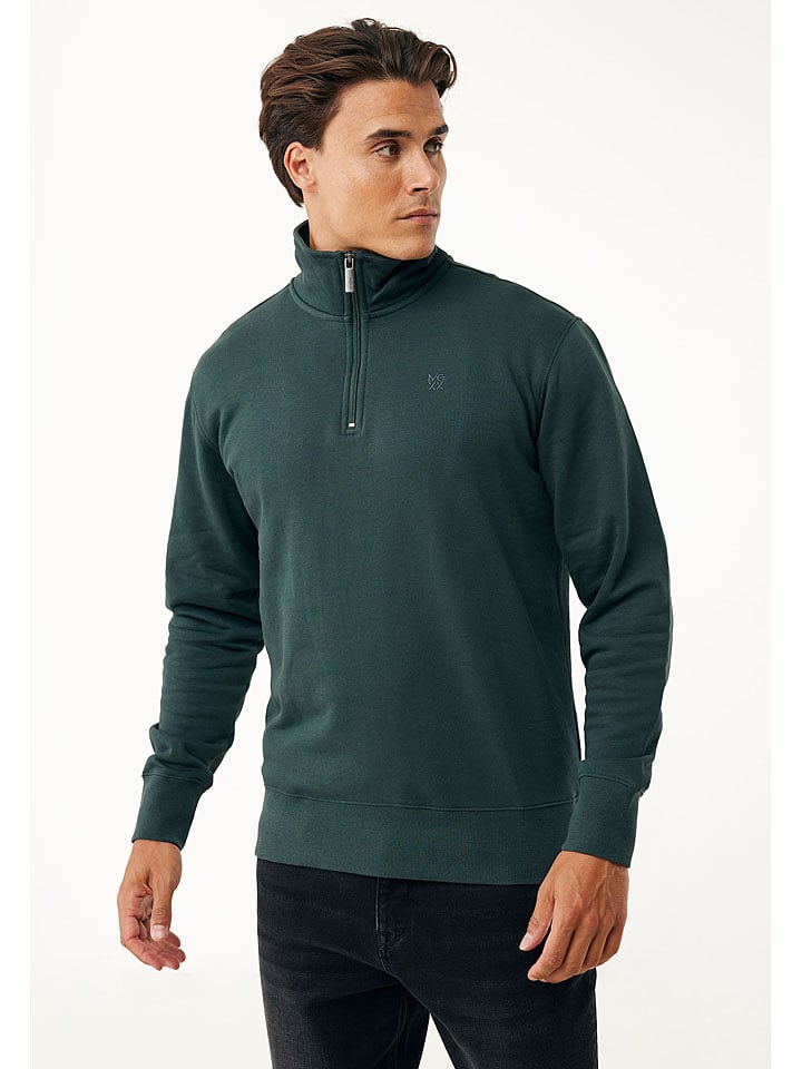 Mexx Sweatshirt in Dunkelgrün - XXL