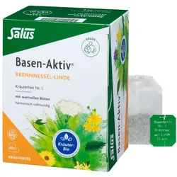 Salus Basen-Aktiv Kräutertee Nr. 1 Brennessel Linde 40 St Filterbeutel