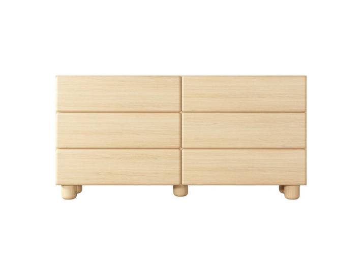 Selsey Kommode Lomo 160 cm, Eichefarben, Holz, Rechteckig, 160.1x80.2x38 cm, Kleinmöbel, Kommoden, Sideboards