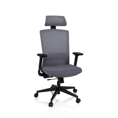 Bürostuhl / Drehstuhl CAPTIVO Netzstoff grau hjh OFFICE