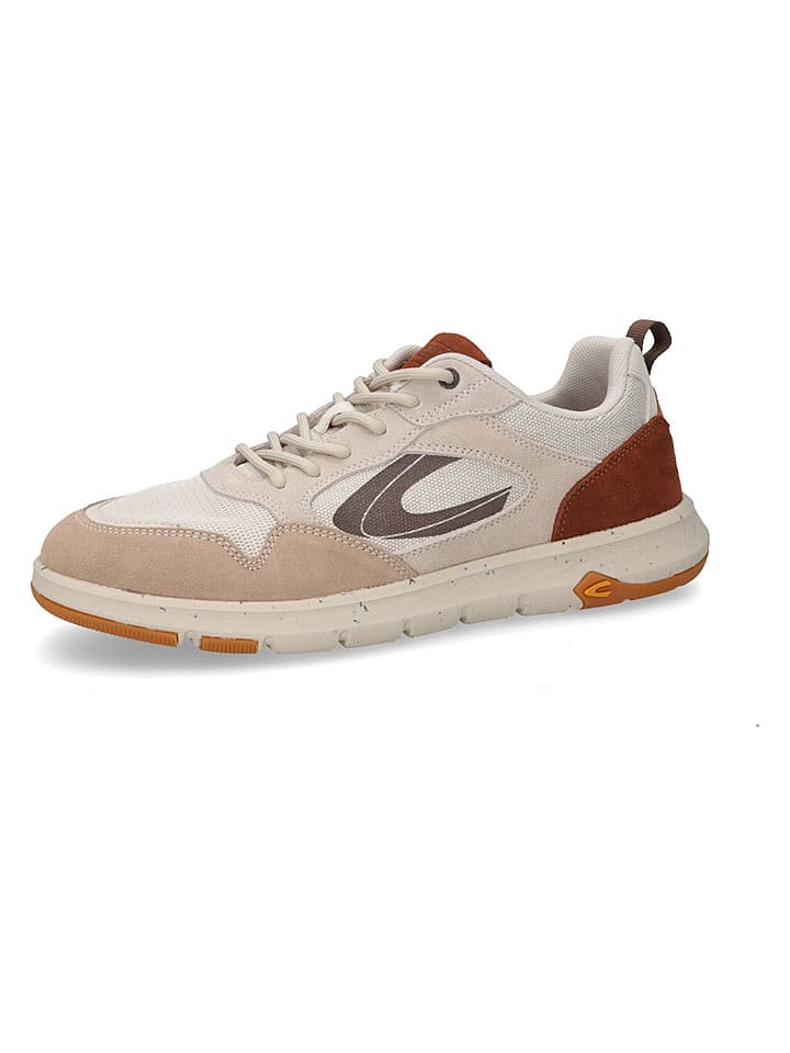 Camel Active Leder-Sneakers "Harvest" in Beige - 41