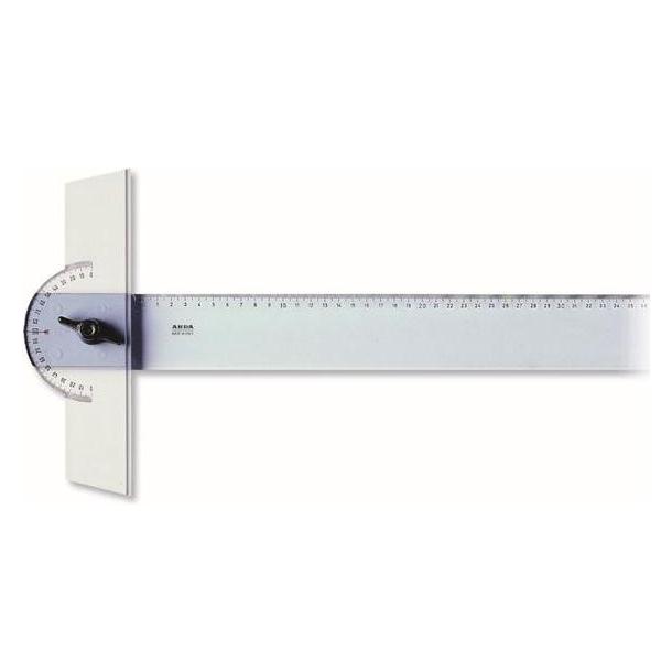 Wonday T-Lineal, 600 mm, aus Kunststoff (60 cm, Kunststoff) (32160)