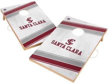 Skip's Garage Santa Clara University Broncos Regulation 2x4 Cornhole Set