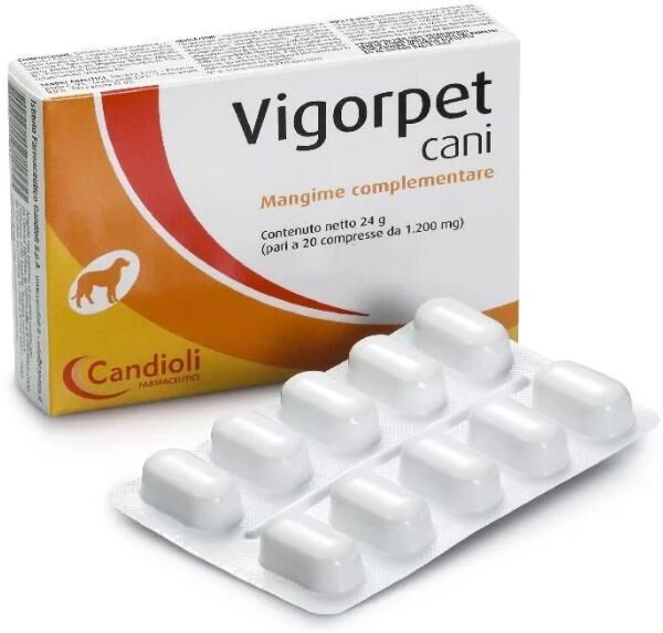 CANDIOLI Vigorpet Mangime Complementare per Cani 20CP