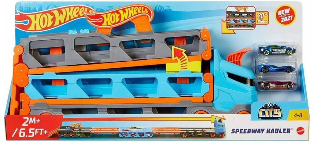 Mattel Hot Wheels City: Speedway Hauler (GVG37)