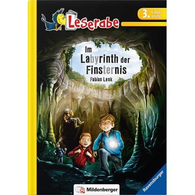 Leserabe - Im Labyrinth der Finsternis, Gebundene Ausgabe von Fabian Lenk, Mildenberger Verlag GmbH