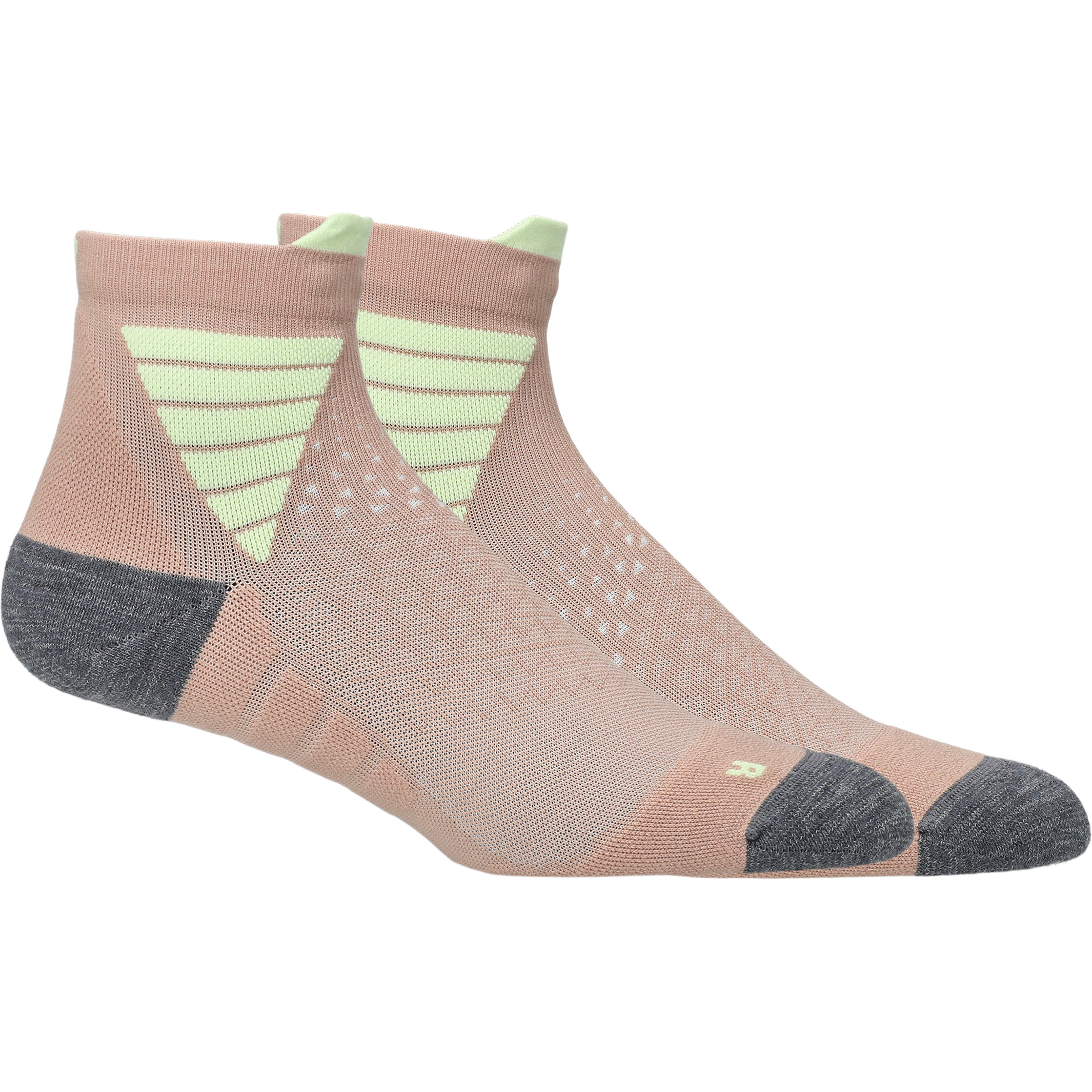 Asics Fujitrail Quarter Laufsocken orange Größe 35 Trailrunning | Laufen Hautfreundlich Merinowolle