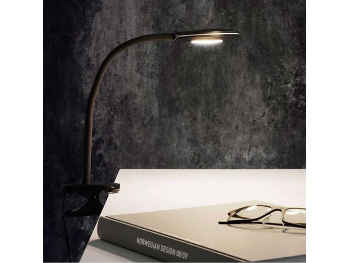 Fix LED Klemlamp Black - Halo Design - Werkkamer / Kantoor - Kunststof