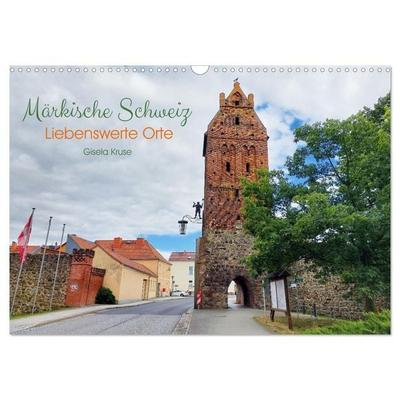 Märkische Schweiz - Liebenswerte Orte (Wandkalender 2027 DIN A3 quer), CALVENDO Monatskalender