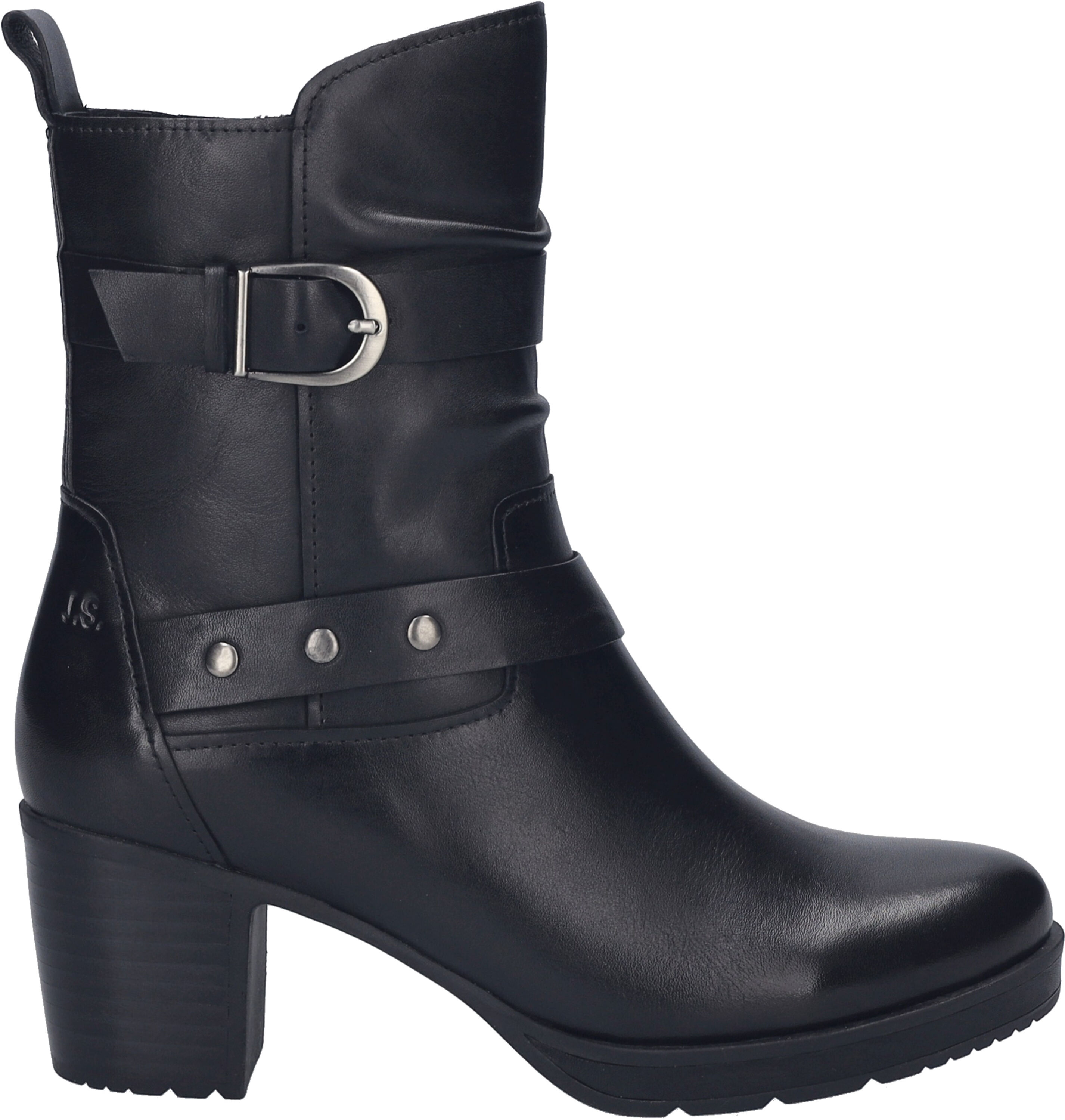 Stiefel JOSEF SEIBEL "Gloria 07, schwarz", Damen, Gr. 39, schwarz, Obermaterial: 100% Rindsleder Leather cow., Schuhe Stiefel