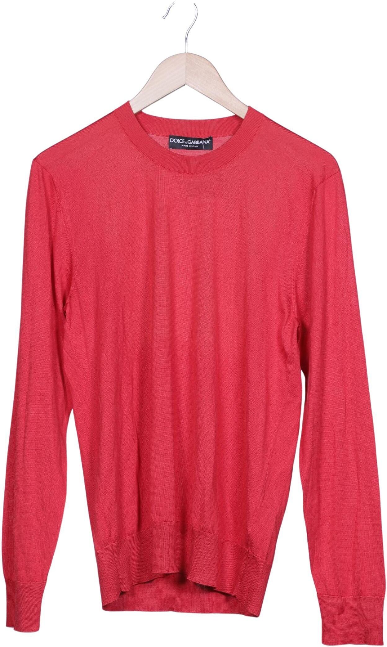 Dolce&Gabbana Damen Pullover, Rot, Gr. EU 36 (IT 42), Seide - Second Hand