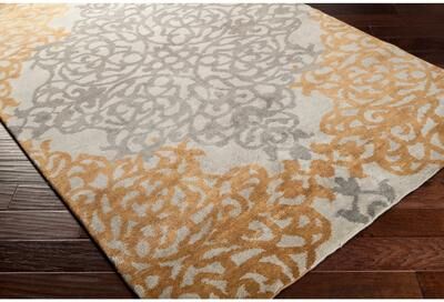 Livabliss Hand-knotted Gray Castle New Zealand Wool Area Rug - 8' x 11' - 8' x 11'