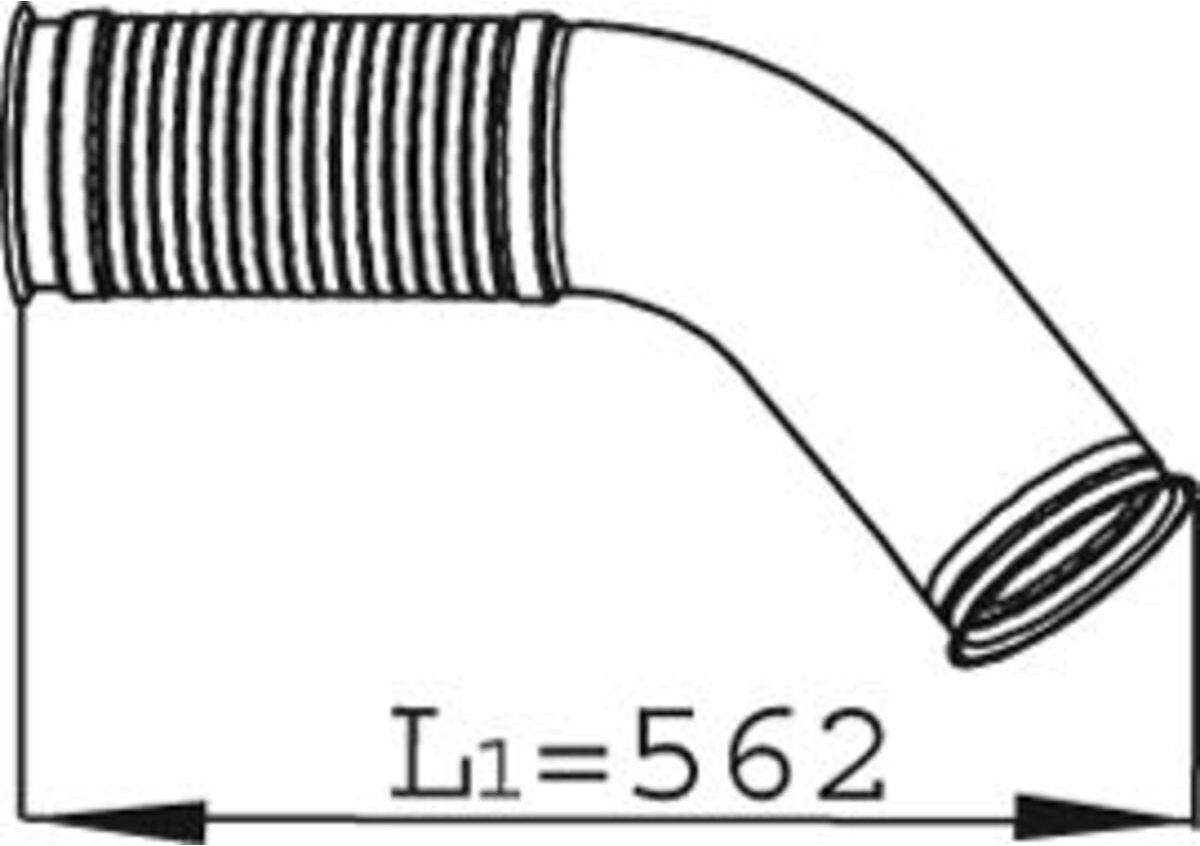 Abgasrohr DINEX 67121