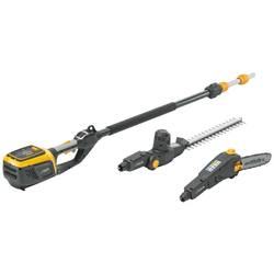 STIGA 278722108/ST3 MT 500e - Set Akku Heckenschere, Hochentaster, Teleskopstiel inkl. Akku, inkl. Ladegerät 350 W 48 V Li-Ion