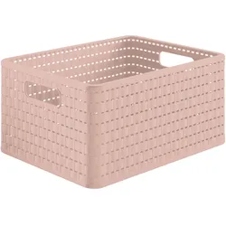 Korb COUNTRY pink (LBH 36,80x27,80x19,10 cm) - pink - LBH 36,80x27,80x19,10 cm