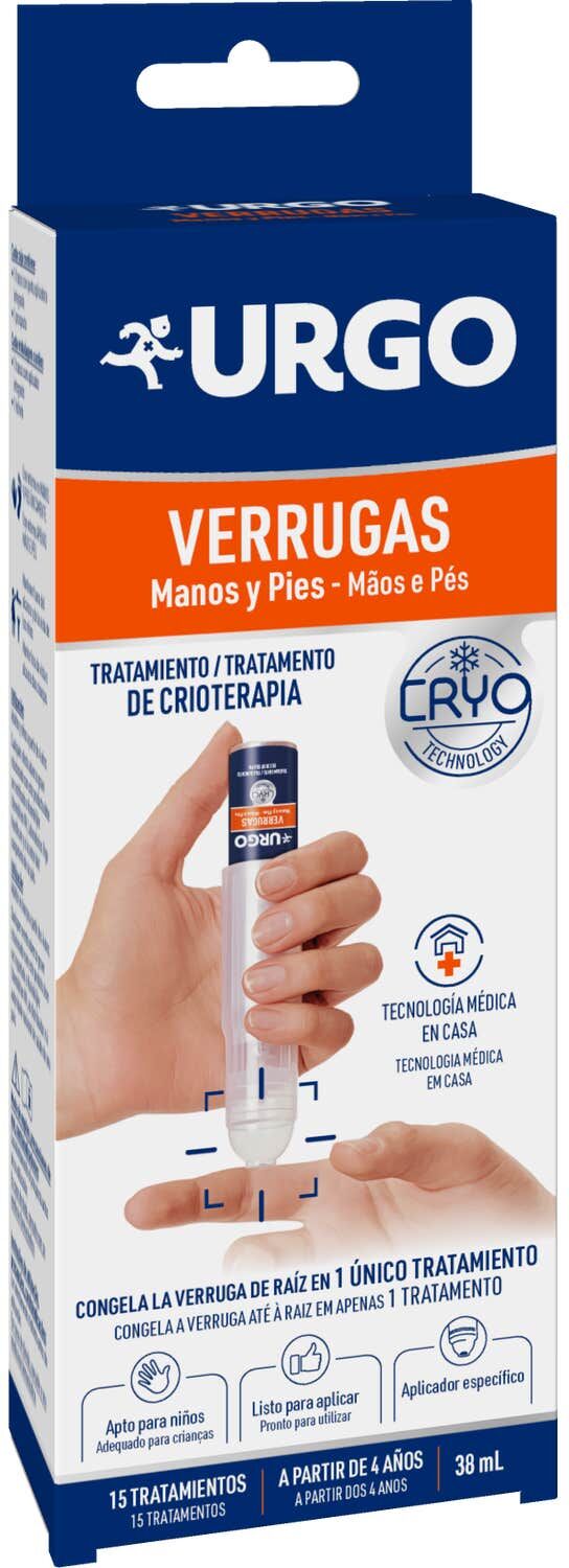 URGO Verrugas Manos y Pies Tratamiento Crioterapia 38ml