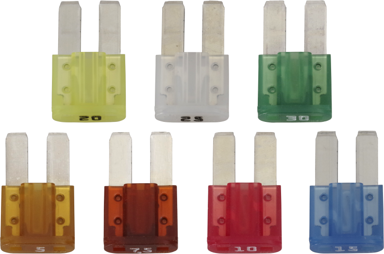 Swg Sicherung Set Flachstecksicherung Micro 2 silver 73150553080