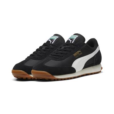 Sneaker PUMA "EASY RIDER VINTAGE", Damen, Gr. 40, schwarz-weiß (puma schwarz, puma weiß), Textil, mehrfarbig, Schuhe Sneaker, mit Wildleder-Overlays, mit ProFoam-Dämpfungstechnologie