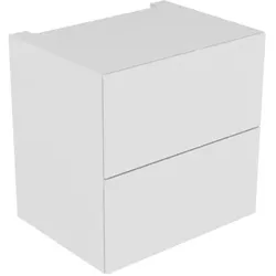 edition 11 modul unterbauschrank mit 2 auszügen 700 x 700 x 535 mm eiche hell/eiche hell