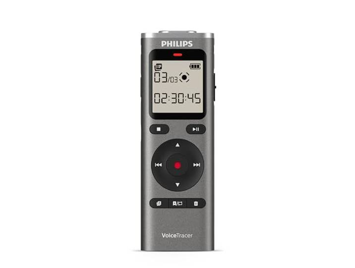 Philips DVT1170 VoiceTracer, Audio Recorder, 8GB, micro SD-kaartsleuf