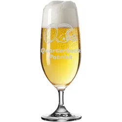 Biertulpe Pilsglas 360 ml mit Gravur - Football