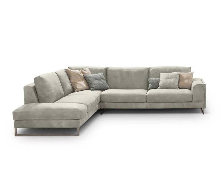 moebeloutlet.de Ecksofa Moebel Outlet.de Ecksofa – Modernes Ledersofa mit 2 Jahren Garantie