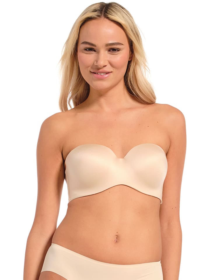 Magic Bodyfashion Bandeau "Luxury Strapless Bra" in Nude - 75A