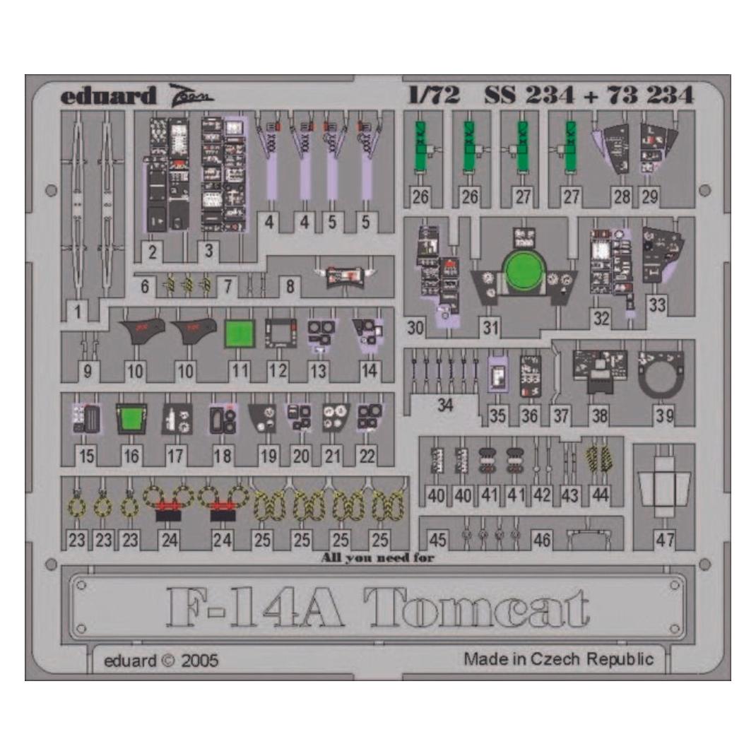 Eduard F-14A Tomcat (73234)