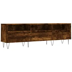 vidaXL TV-Schrank Räuchereiche 150x30x44,5 cm Holzwerkstoff