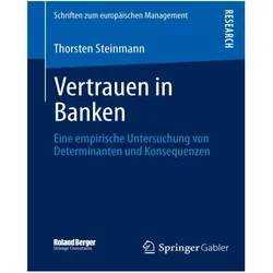 Vertrauen in Banken, Fachbücher von Thorsten Steinmann