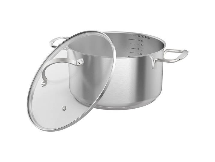 Kasserolle Pentola Edelstahl Edelstahl D 24 cm