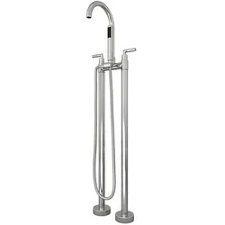 AcquaVapore Armatur freistehende Wanne Badewanne Wannenmischbatterie Standarmatur AF03