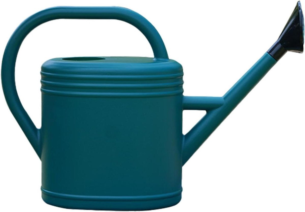 Groene gieter van 5 liter met drie irrigatiemodi voor het water geven van planten