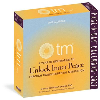 TM (Transcendental Meditation) Page-A-Day(r) Calendar 2027