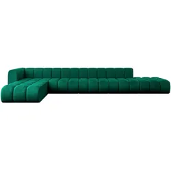 ECKSOFA modulares Sofa Zuvon-L3 - 478x177x70 cm Grün